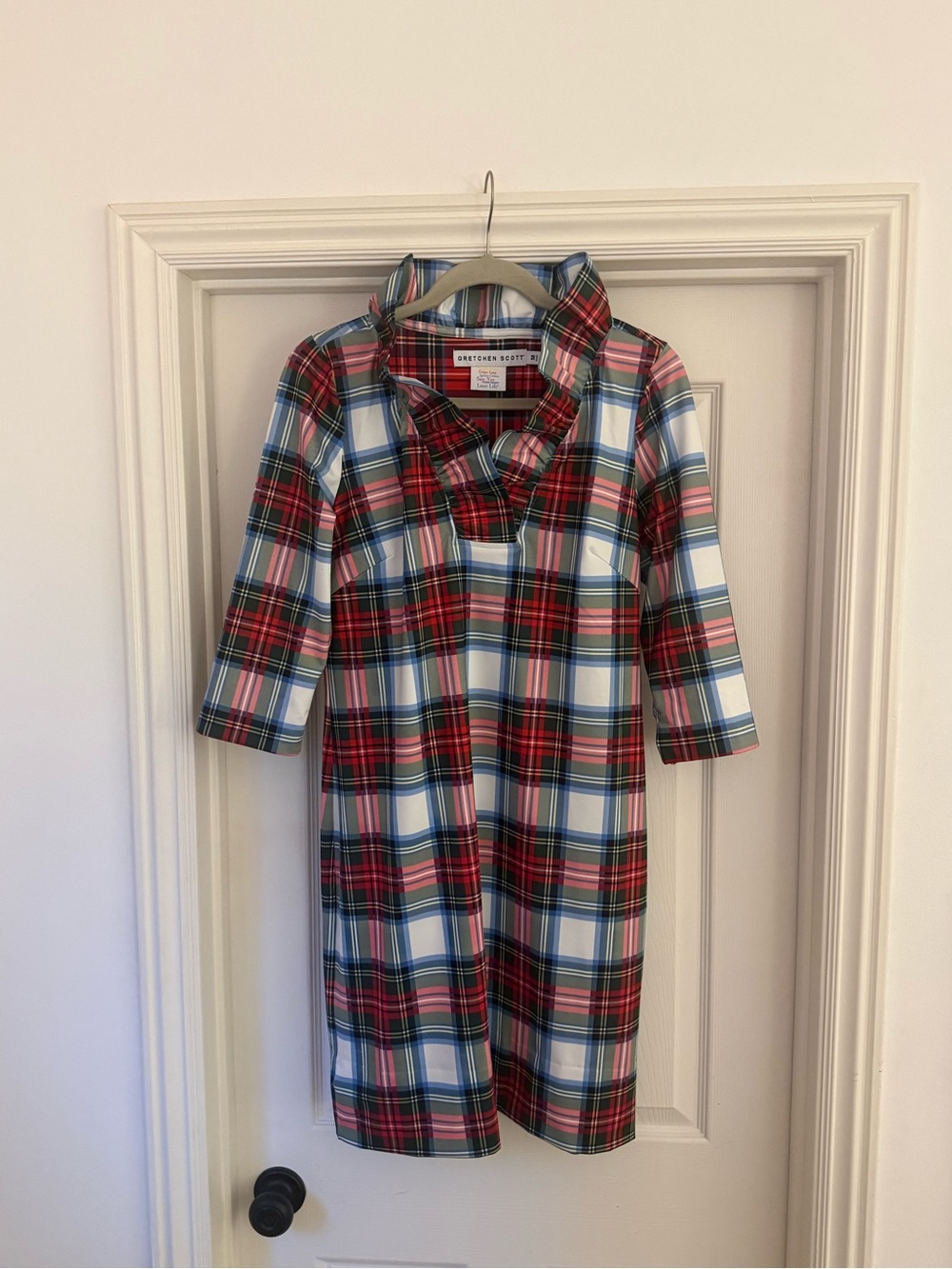 This Gretchen Scott Jersey Ruffneck Dress